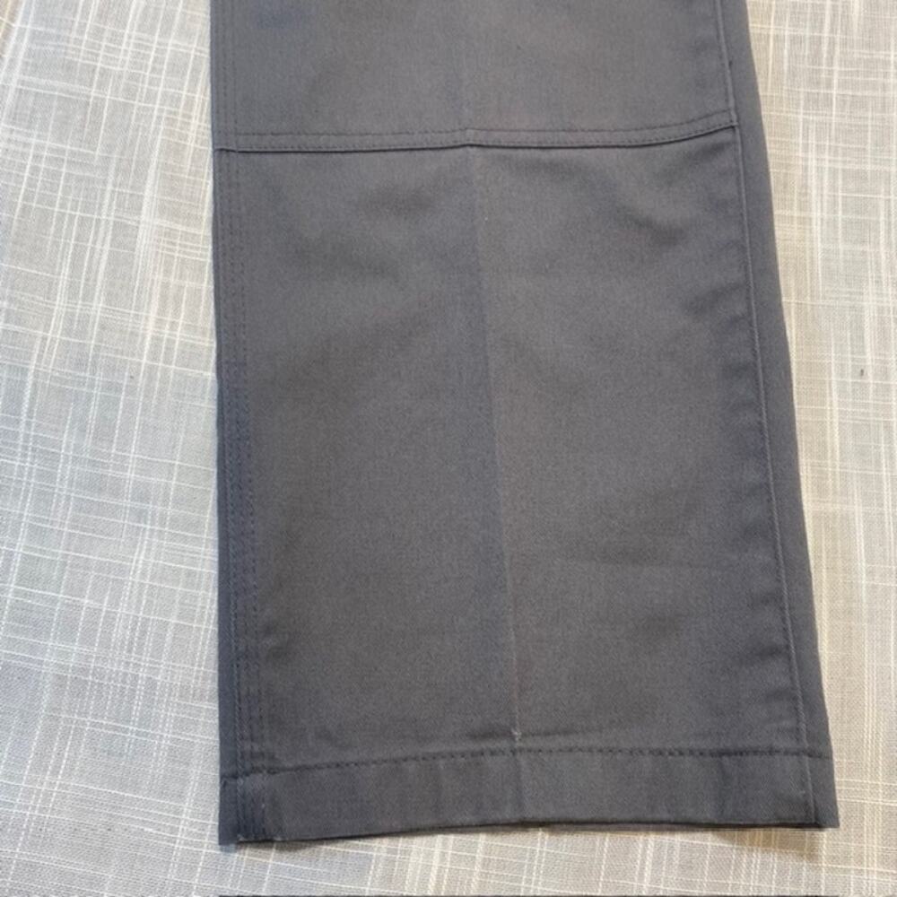 Y2K Carhartt Men Size 34x30 Blended Twill Gray Pants Slacks Ankle Length - Picture 3 of 6